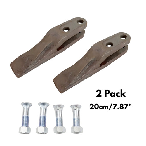 Mini digger bucket bolt - bolt, on