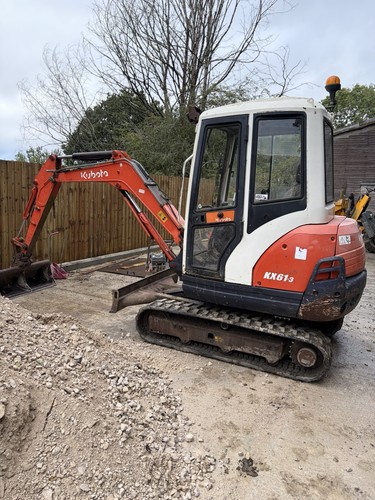 Kubota kx61 tracked mini - tracked,