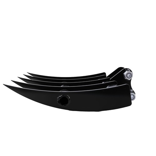 Excavator attachment rake - excavator,