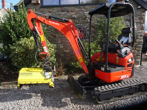 Ghedini flail hedge cutter - ghedini,