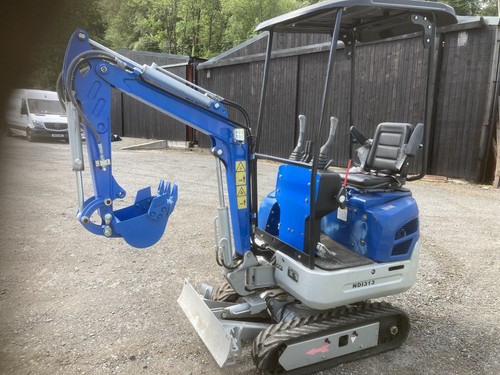 Mini excavator digger - excavator,