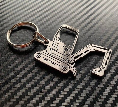 Mini digger keyring excavator - mini,