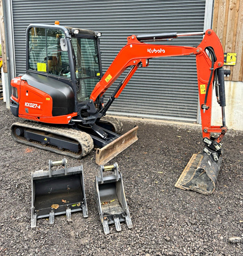 Kubota kx027 mini - kubota, kx027-4