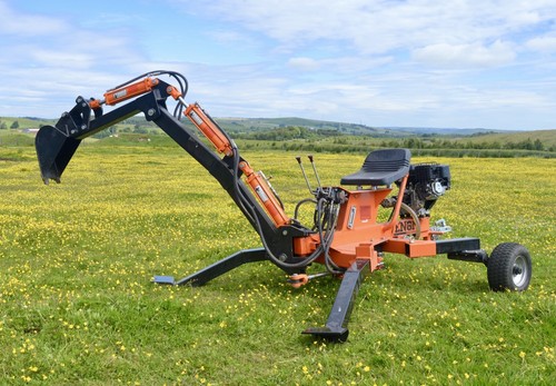 Rock machinery backhoe - backhoe, mini