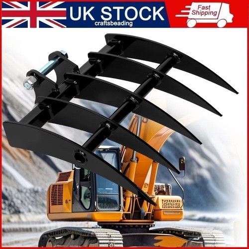 Mini digger rake 490mm 25mm - 490mm, /