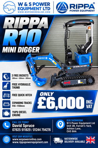 Rippa r10 eco 2026 mini - r10, digger