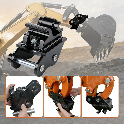 Quick hitch coupler for - hitch,