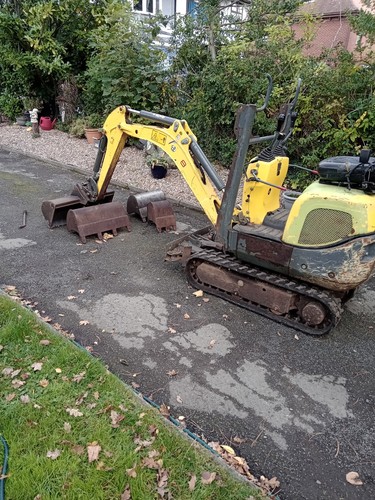 Mini digger micro excavator - micro,