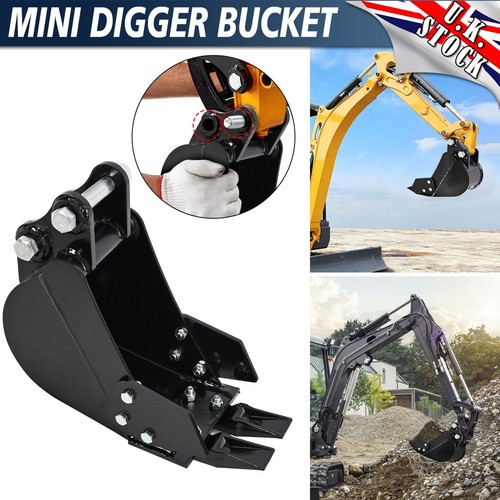 Mini excavator digger digging - mini,