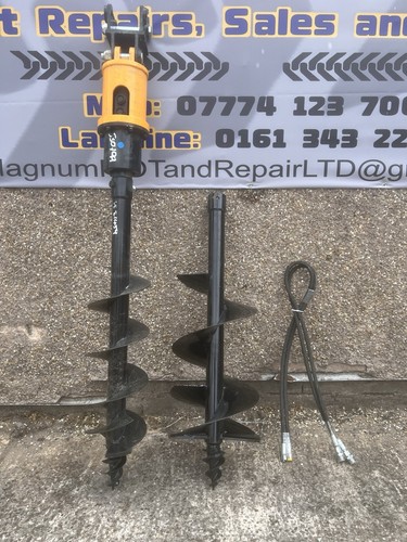 Mini excavator hydraulic - hydraulic, auger