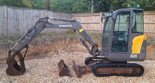 2016 volvo ec27c mini - volvo,