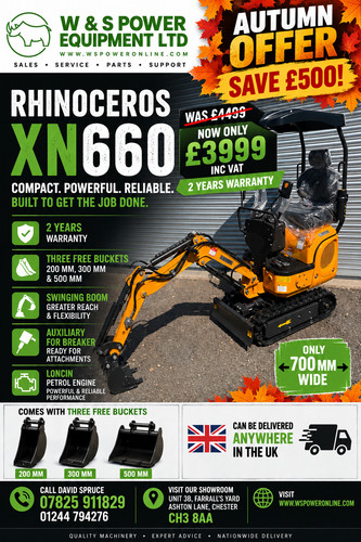 Mini digger xn660 - mini,