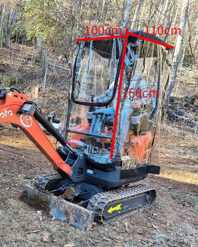 Mini digger rain cover - digger,