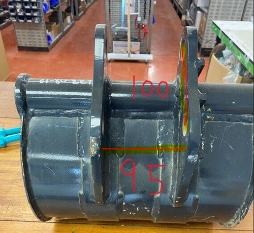 Mini digger bucket 25mm - 25mm, pin