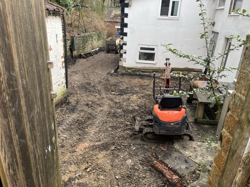 Mini digger excavator takeuchi - mini,