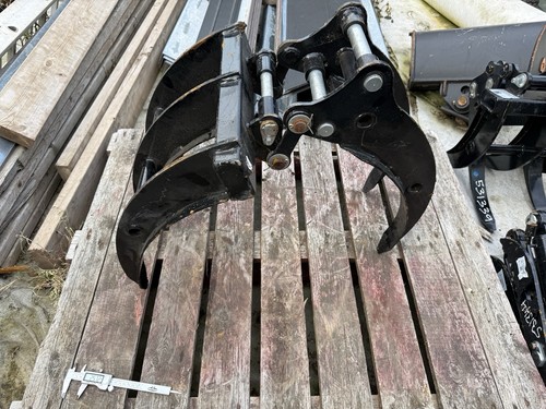 Mini digger log - digger,