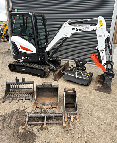 Bobcat e27 mini excavator - e27,