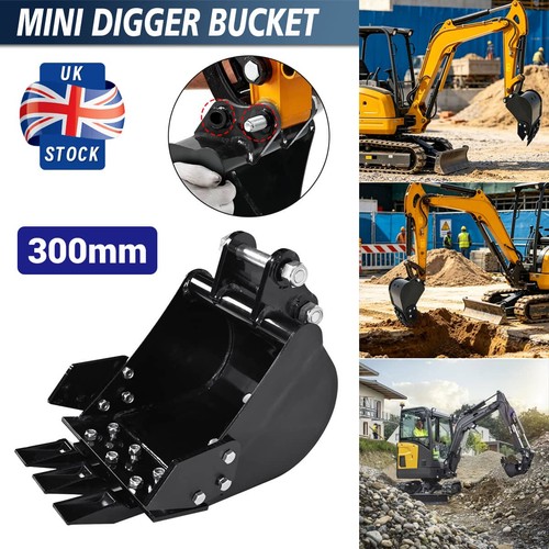 300mm digging bucket 25mm pins - digging,