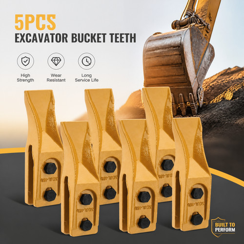 Set mini digger bucket teeth - digger,
