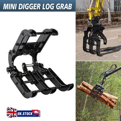 Mini excavator log - mini,